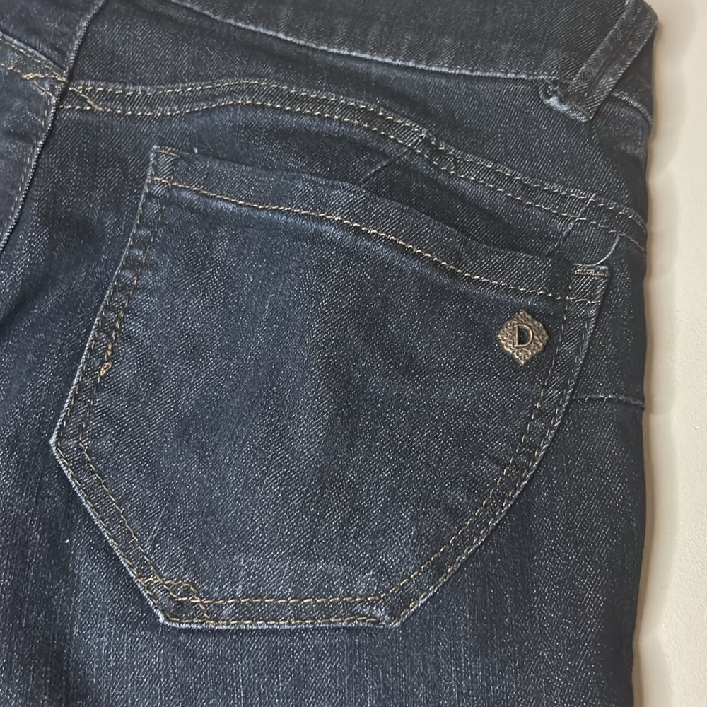 DEMOCRACY "Ab"solution® Booty Lift Jegging Dark Indigo Jeans Women’s Size 2 - Picture 6 of 12